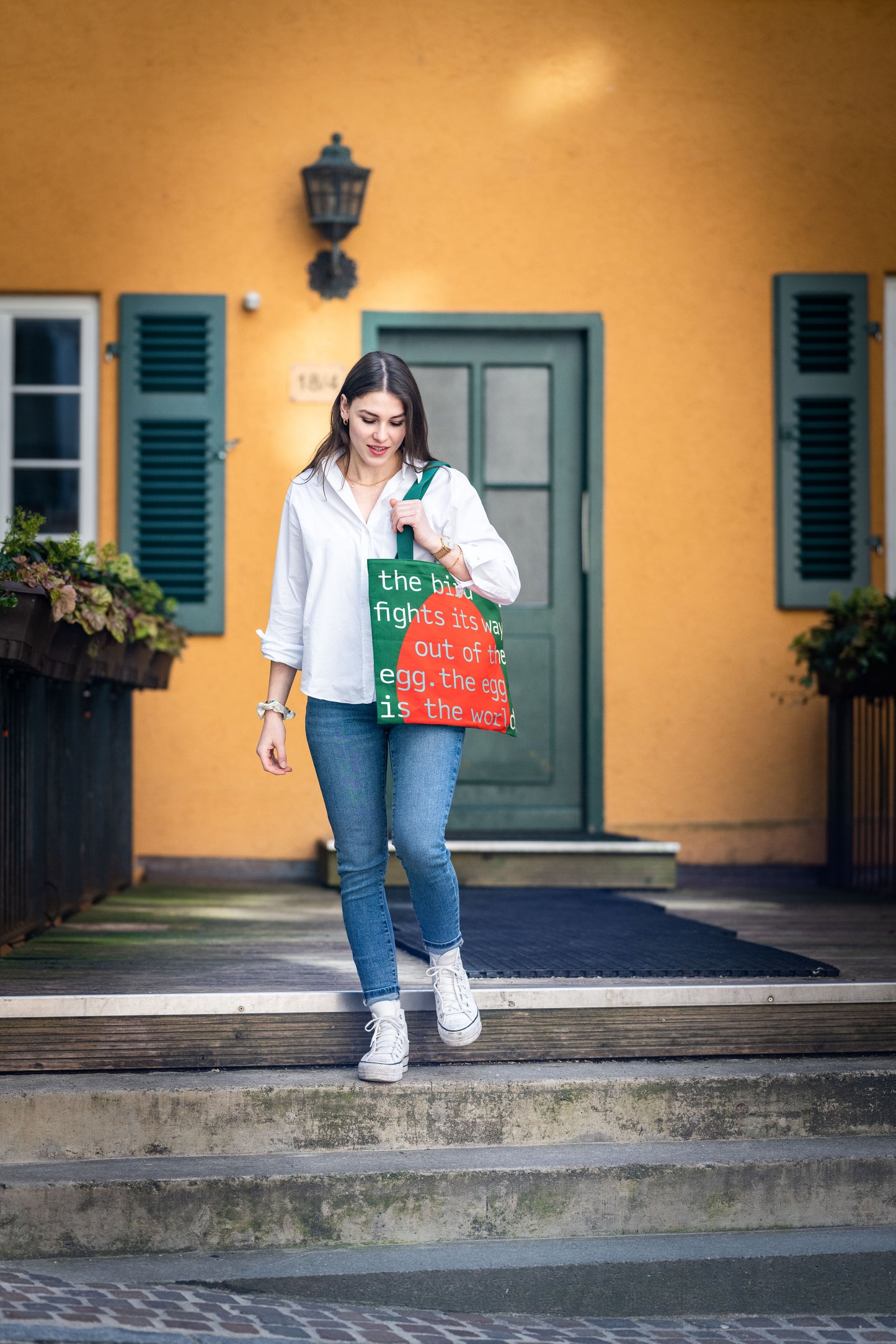 Green_Hermann Hesse Book Tote
