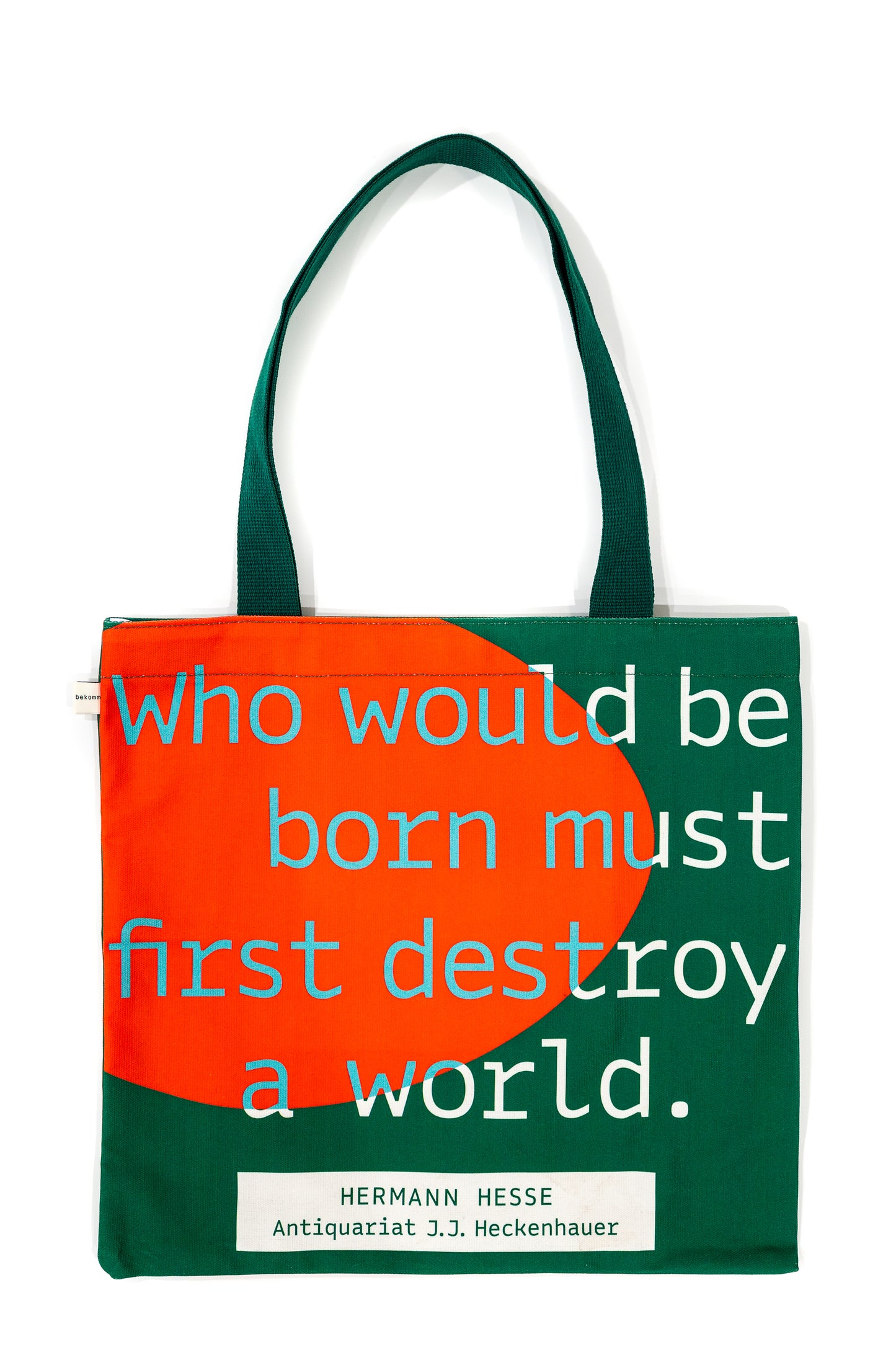 Green_Hermann Hesse Book Tote