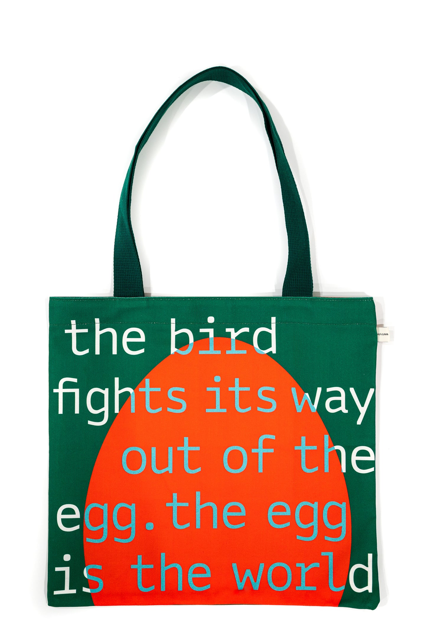 Green_Hermann Hesse Book Tote